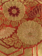 Japanese Buddhist Altar Tablecloth Uchishiki Vtg Triangle Uwajoku Maejyoku BU848