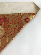 Japanese Buddhist Altar Tablecloth Uchishiki Vtg Triangle Uwajoku Maejyoku BU848