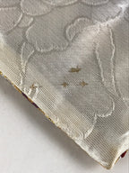 Japanese Buddhist Altar Tablecloth Uchishiki Vtg Triangle Uwajoku Maejyoku Gold