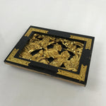 Japanese Buddhist Altar Wood Carving Part Vtg Gold Spare Parts Decorative Parts
