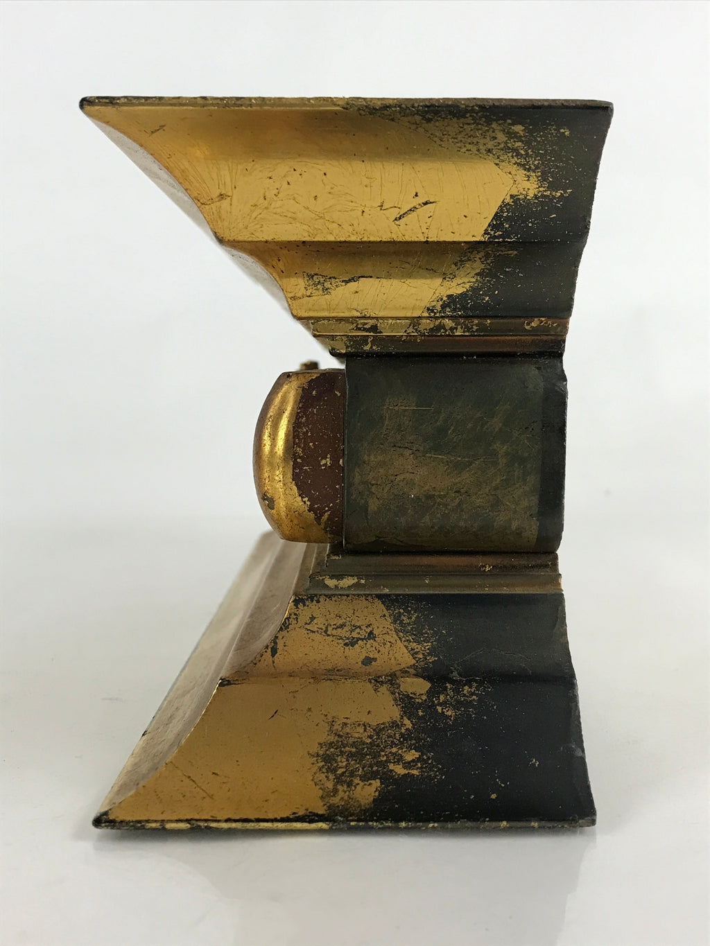Japanese Buddhist Altar Wood Carving Part Vtg Gold Spare Parts Decorative Parts