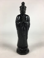 Japanese Buddhist Art Kannon Bosatsu Stone Statue Vtg Stone Sculpture BD816