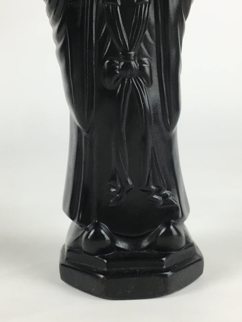 Japanese Buddhist Art Kannon Bosatsu Stone Statue Vtg Stone Sculpture BD816