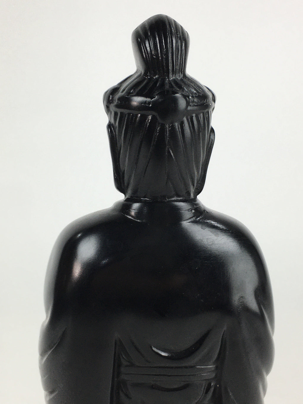 Japanese Buddhist Art Kannon Bosatsu Stone Statue Vtg Stone Sculpture BD816