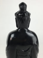 Japanese Buddhist Art Kannon Bosatsu Stone Statue Vtg Stone Sculpture BD816