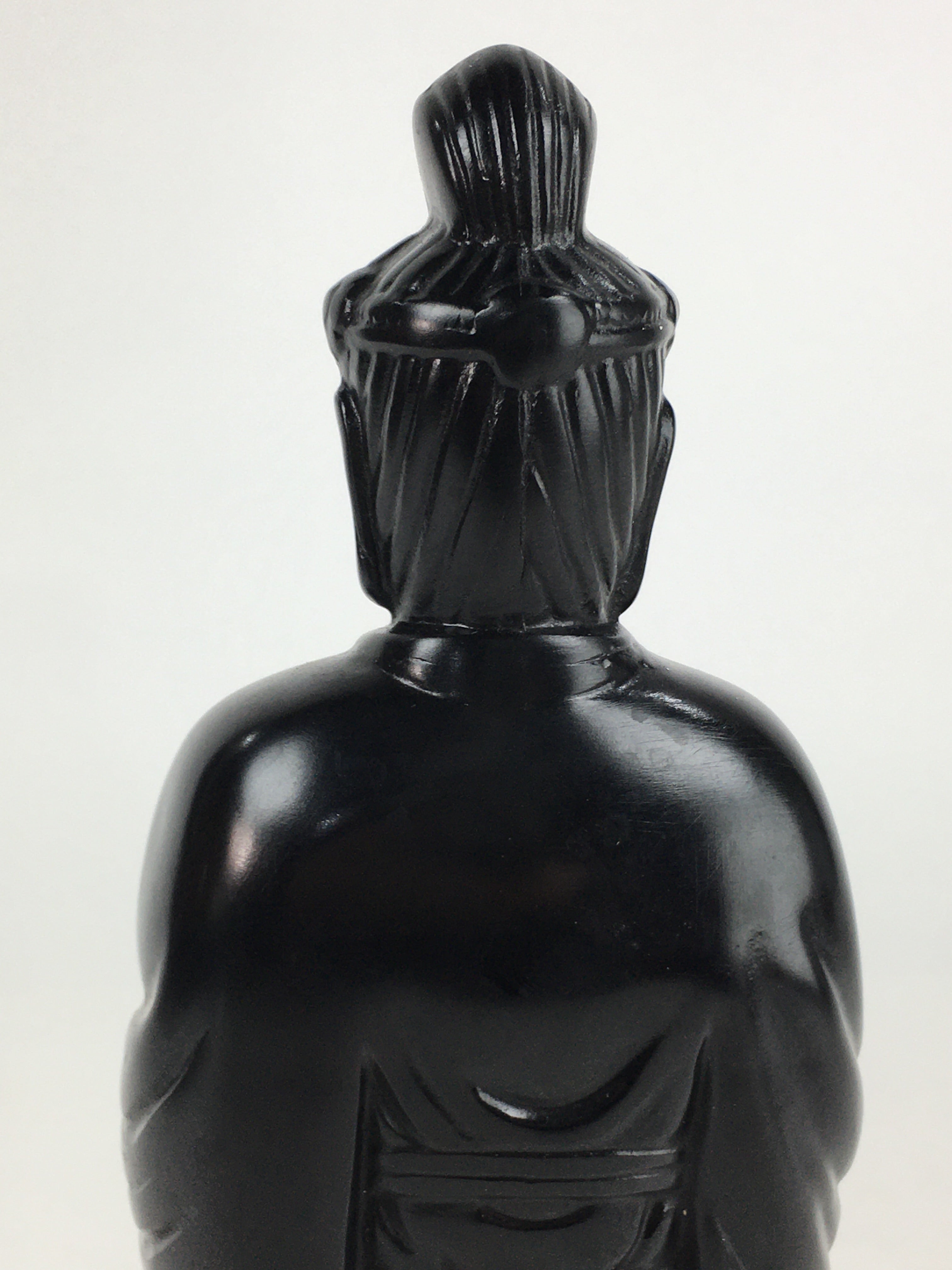 Japanese Buddhist Art Kannon Bosatsu Stone Statue Vtg Stone Sculpture BD816