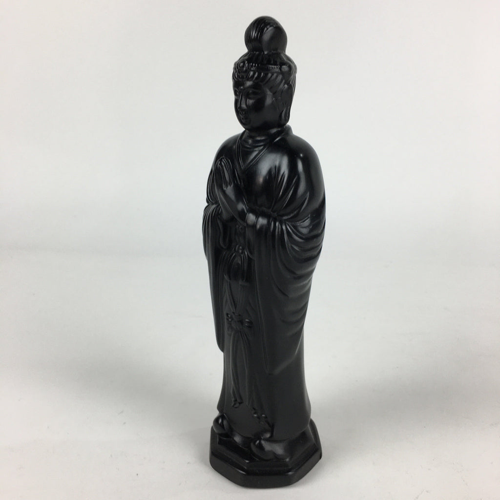 Japanese Buddhist Art Kannon Bosatsu Stone Statue Vtg Stone Sculpture BD816