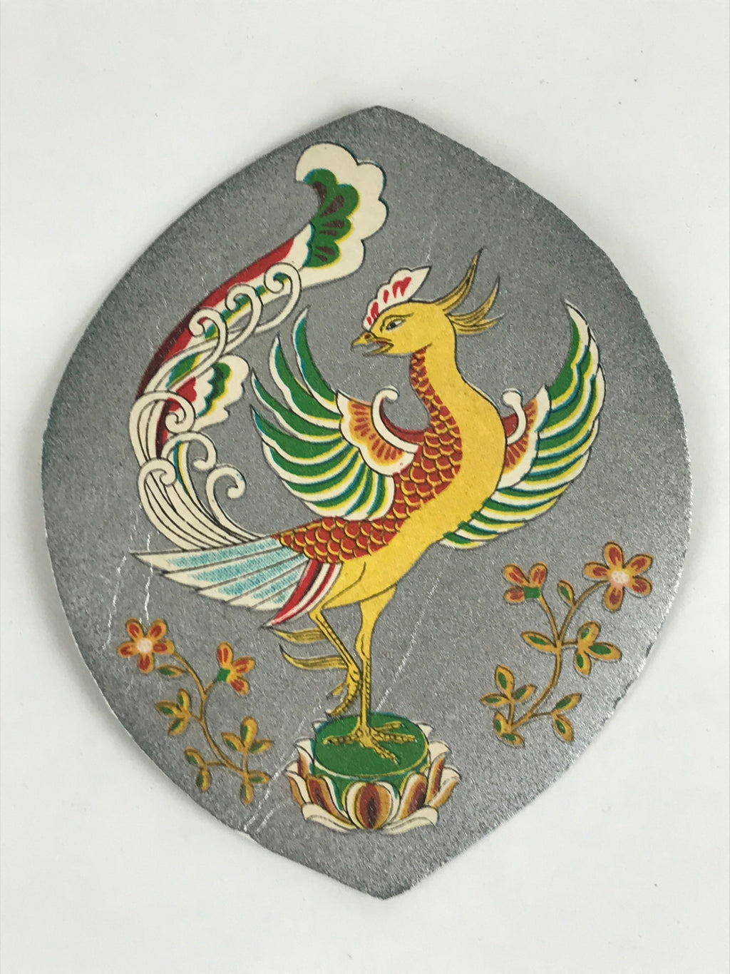 Japanese Buddhist Art Petal Sange Paper Vtg Lucky Charm Memorial Service BU897