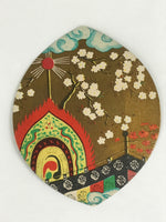 Japanese Buddhist Art Petal Sange Paper Vtg Lucky Charm Memorial Service BU898