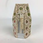 Japanese Buddhist Bag Vtg Hexagonal Cloth Bag Ashes Of Deceased BU594