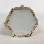 Japanese Buddhist Bag Vtg Hexagonal Cloth Bag Ashes Of Deceased BU594