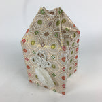 Japanese Buddhist Case Cover Vtg Square Cloth Bag Ashes Of Deceased BU595