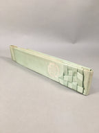 Japanese Buddhist Costume Kesa Vtg Sash Surplice Green Temple BU335