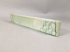 Japanese Buddhist Costume Kesa Vtg Sash Surplice Green Temple BU335