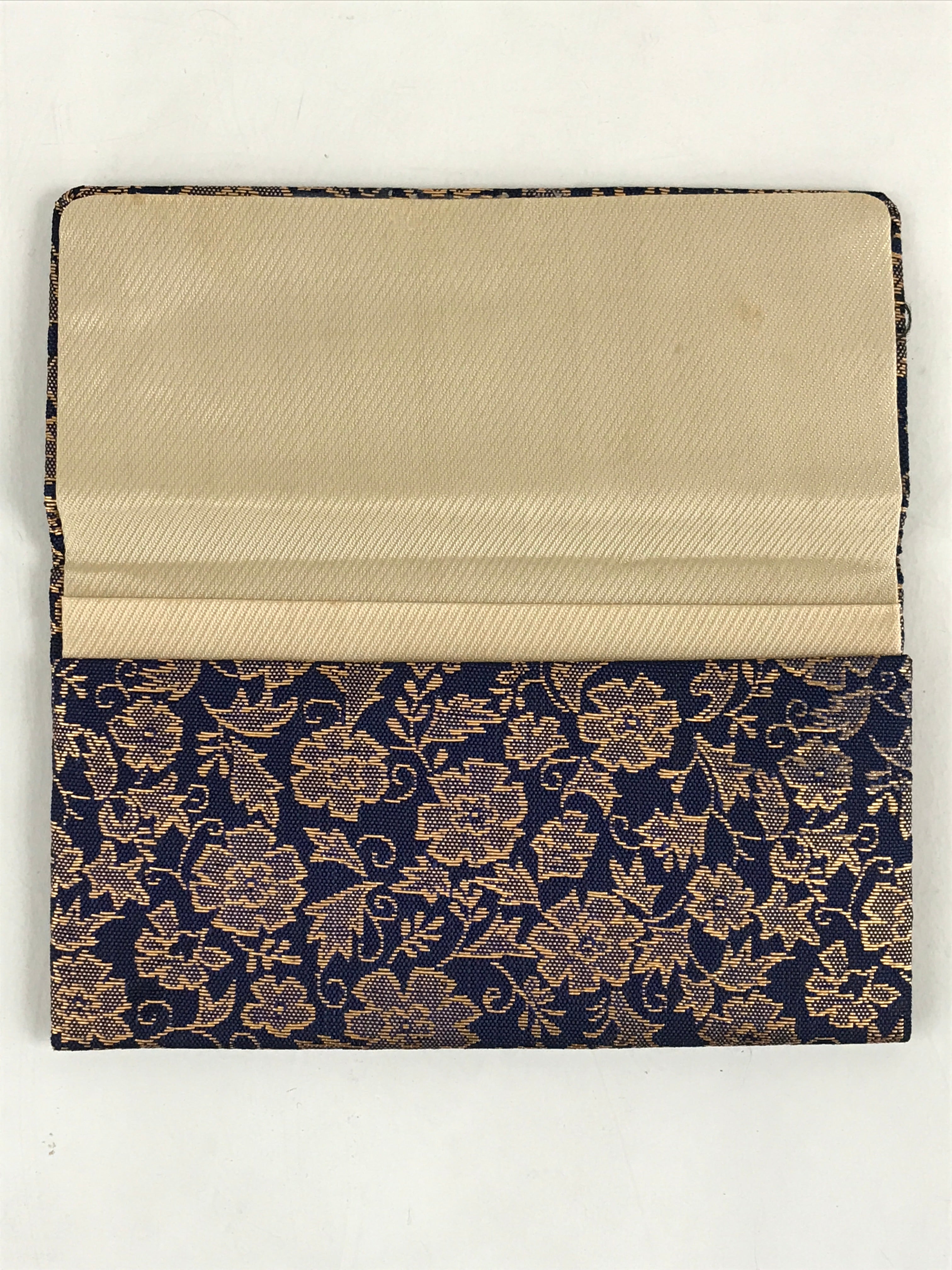 Japanese Buddhist Fabric Bag Prayer Beads Jyuzu-Bukuro Vtg Silk