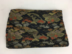 Japanese Buddhist Fabric Bag Vtg Prayer Beads Juzu Bag Pine Tree BU623