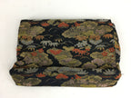 Japanese Buddhist Fabric Bag Vtg Prayer Beads Juzu Bag Pine Tree BU623