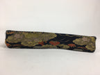 Japanese Buddhist Fabric Bag Vtg Prayer Beads Juzu Bag Pine Tree BU623