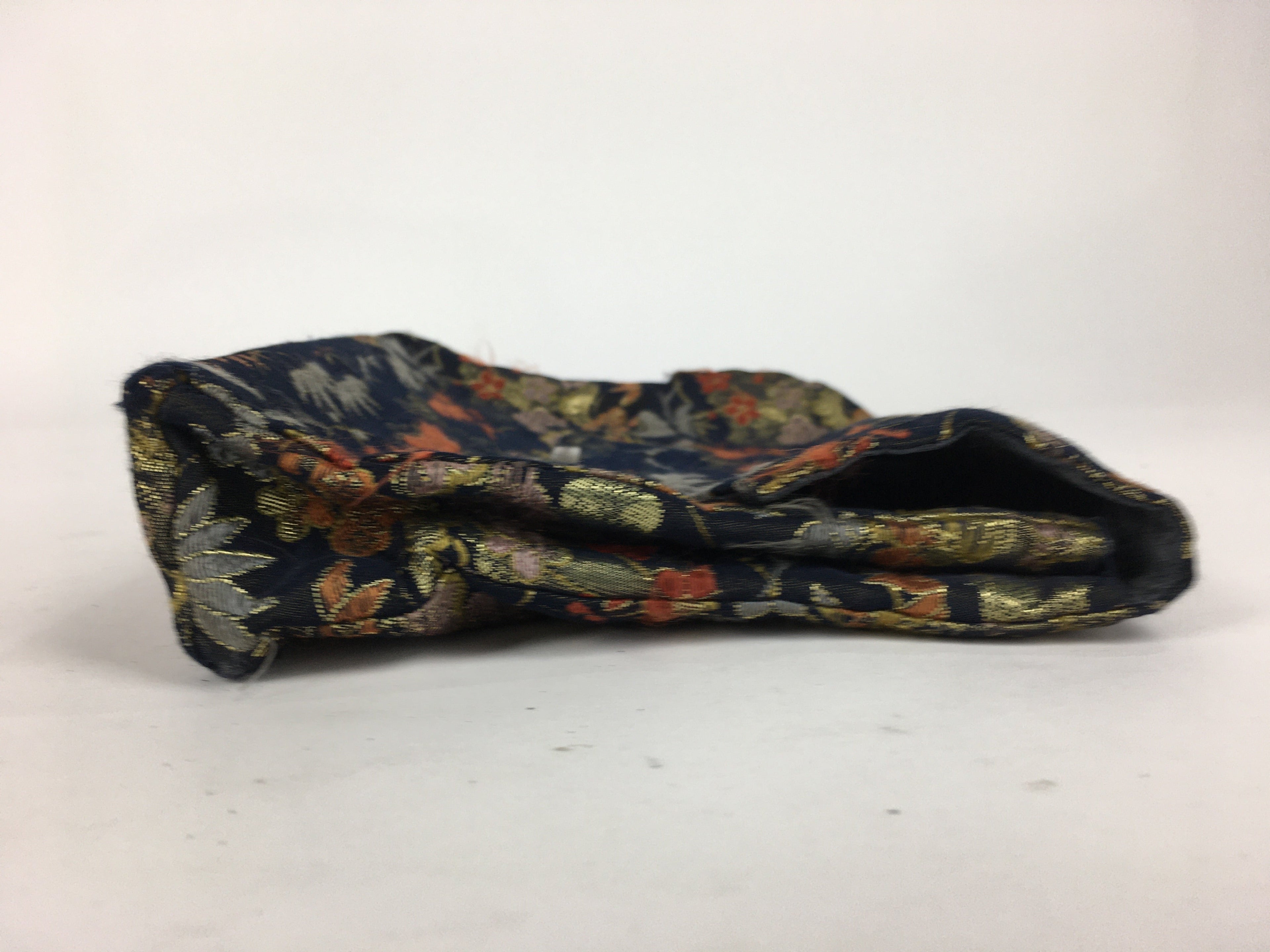 Japanese Buddhist Fabric Bag Vtg Prayer Beads Juzu Bag Pine Tree BU623