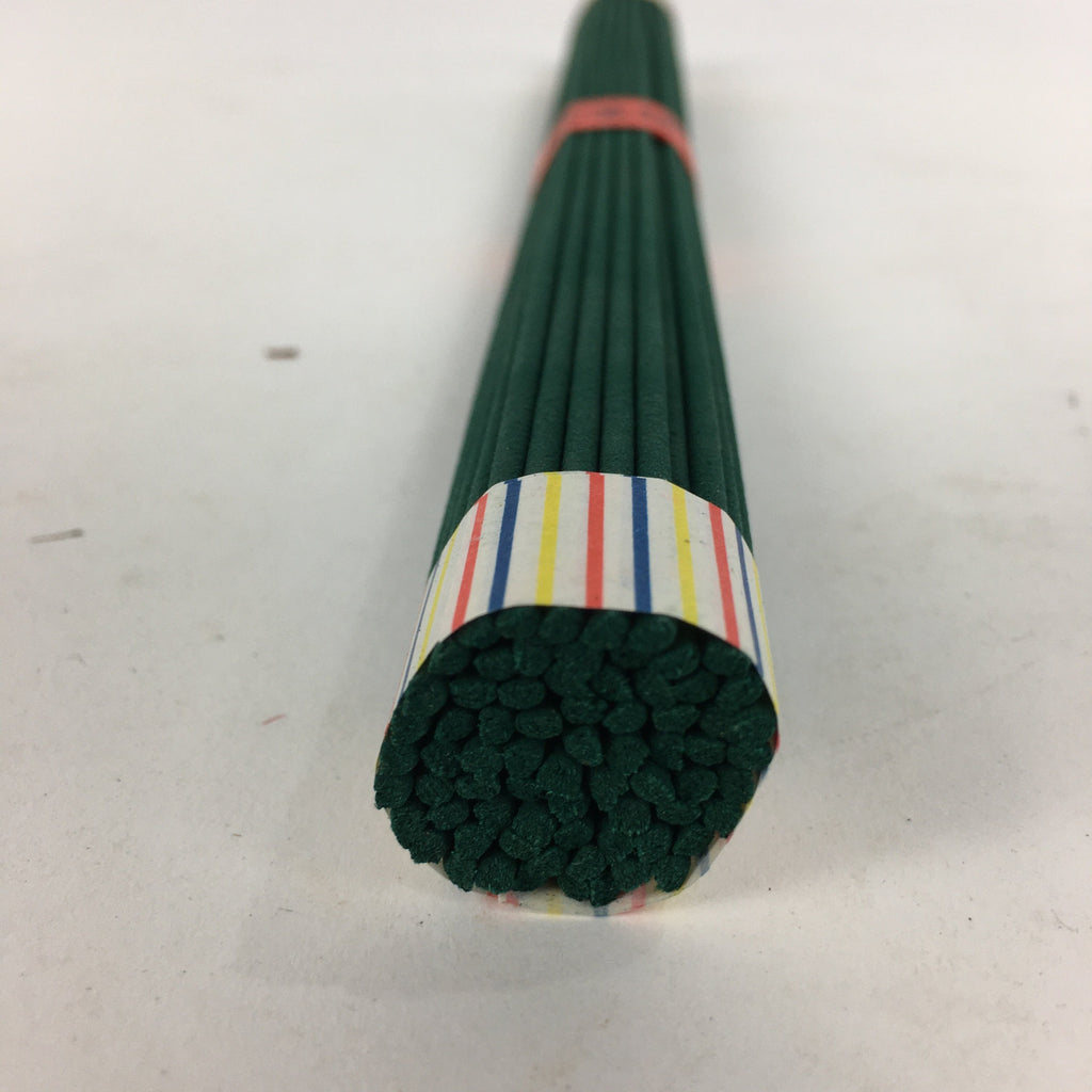 Japanese Buddhist Incense sticks Sandalwood Scent Vtg Bundle Senko Green QT139