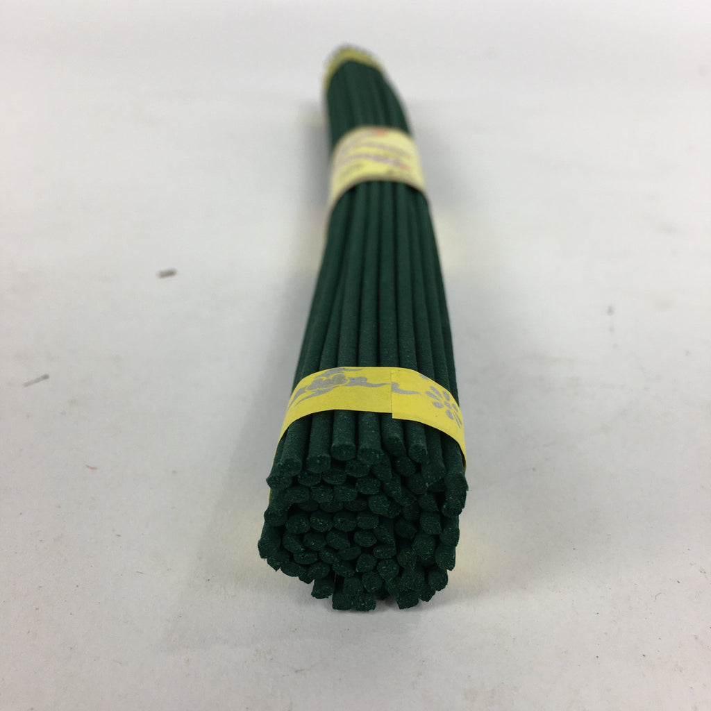 Japanese Buddhist Incense sticks Sandalwood Scent Vtg Bundle Senko Green QT140