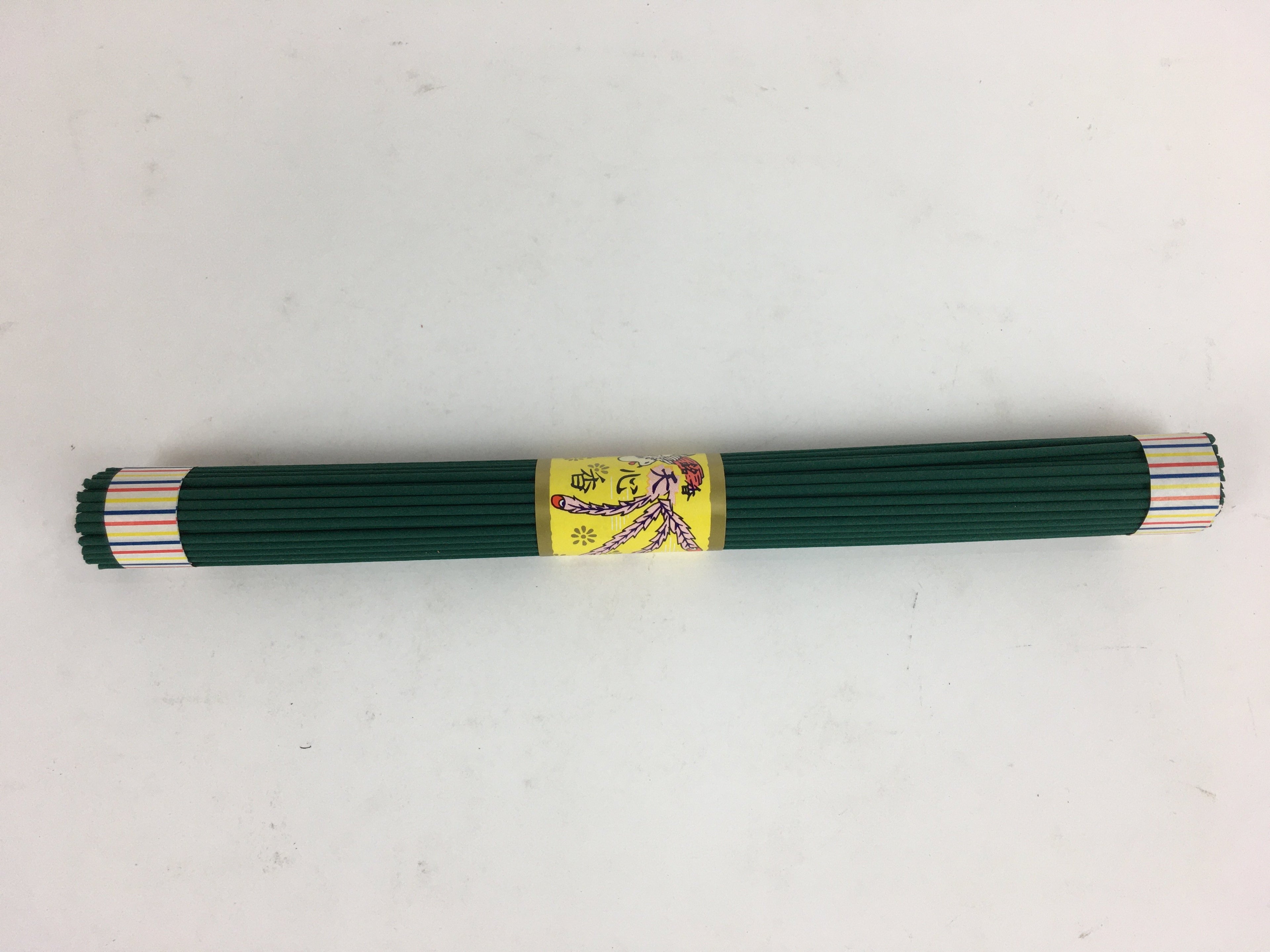 Japanese Buddhist Incense sticks Sandalwood Scent Vtg Bundle Senko Green QT141