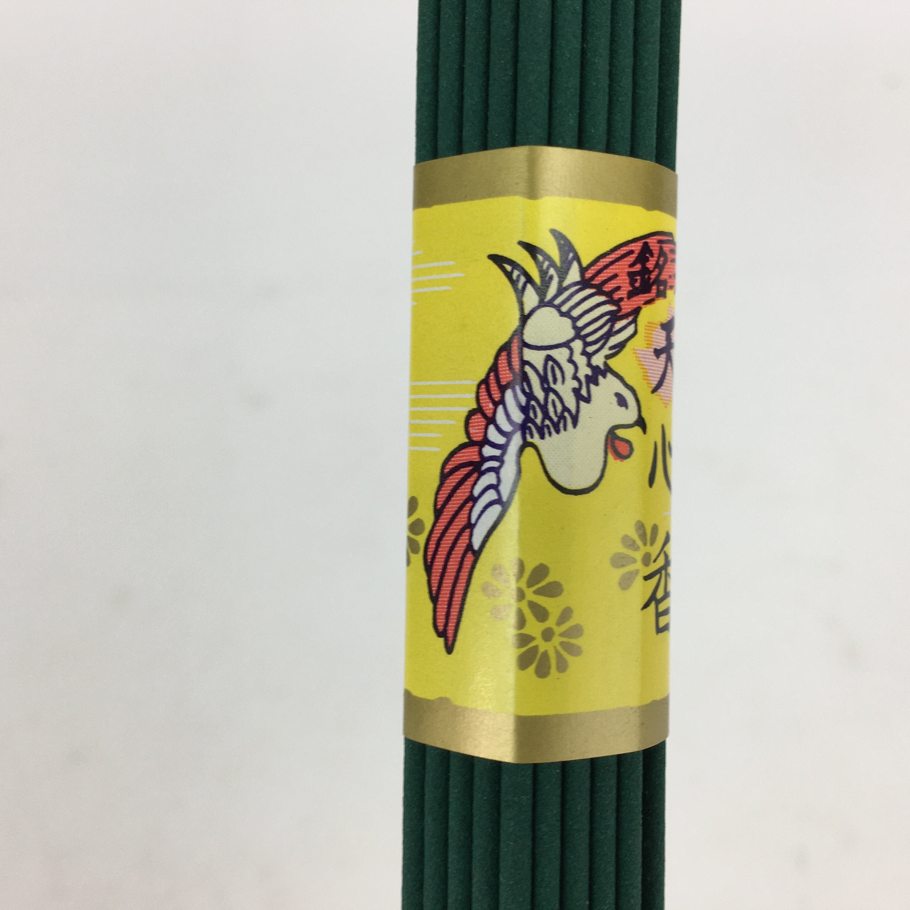 Japanese Buddhist Incense sticks Sandalwood Scent Vtg Bundle Senko Green QT141