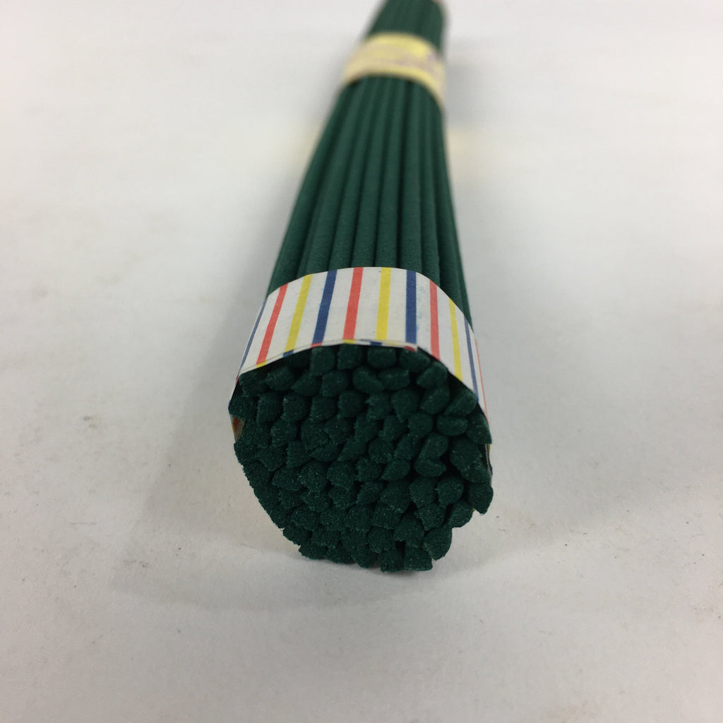 Japanese Buddhist Incense sticks Sandalwood Scent Vtg Bundle Senko Green QT141