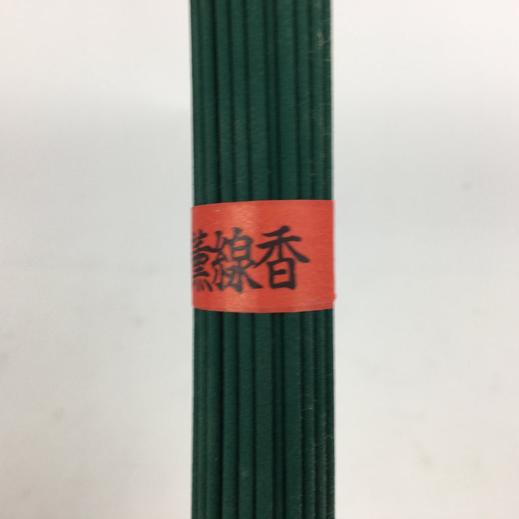 Japanese Buddhist Incense sticks Sandalwood Scent Vtg Bundle Senko Green QT142
