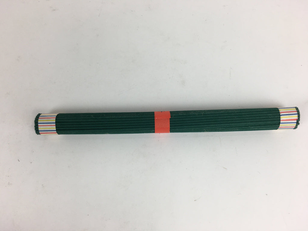 Japanese Buddhist Incense sticks Sandalwood Scent Vtg Bundle Senko Green QT142