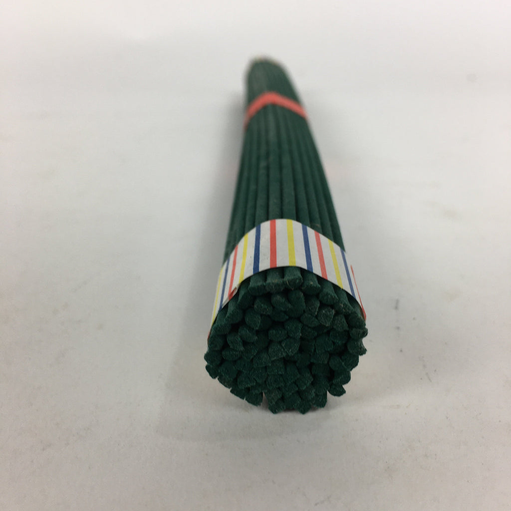 Japanese Buddhist Incense sticks Sandalwood Scent Vtg Bundle Senko Green QT142