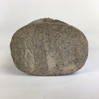 Japanese Buddhist Jizo-Bosatsu Stone Statue Vtg Jizo Stone Sculpture BD642