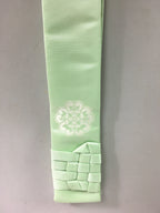 Japanese Buddhist Monk Costume Accessory Wagesa Ringesa Vtg Light Green BU418