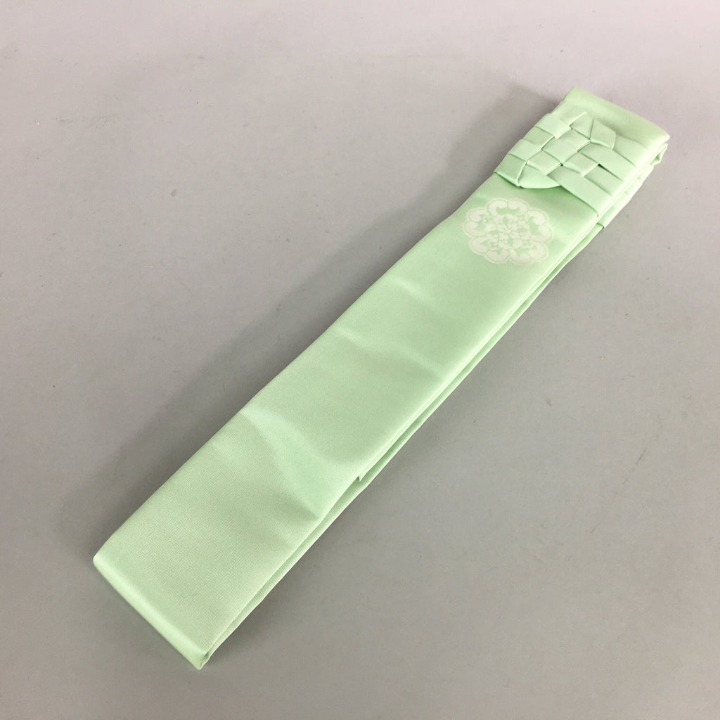 Japanese Buddhist Monk Costume Accessory Wagesa Ringesa Vtg Light Green BU418
