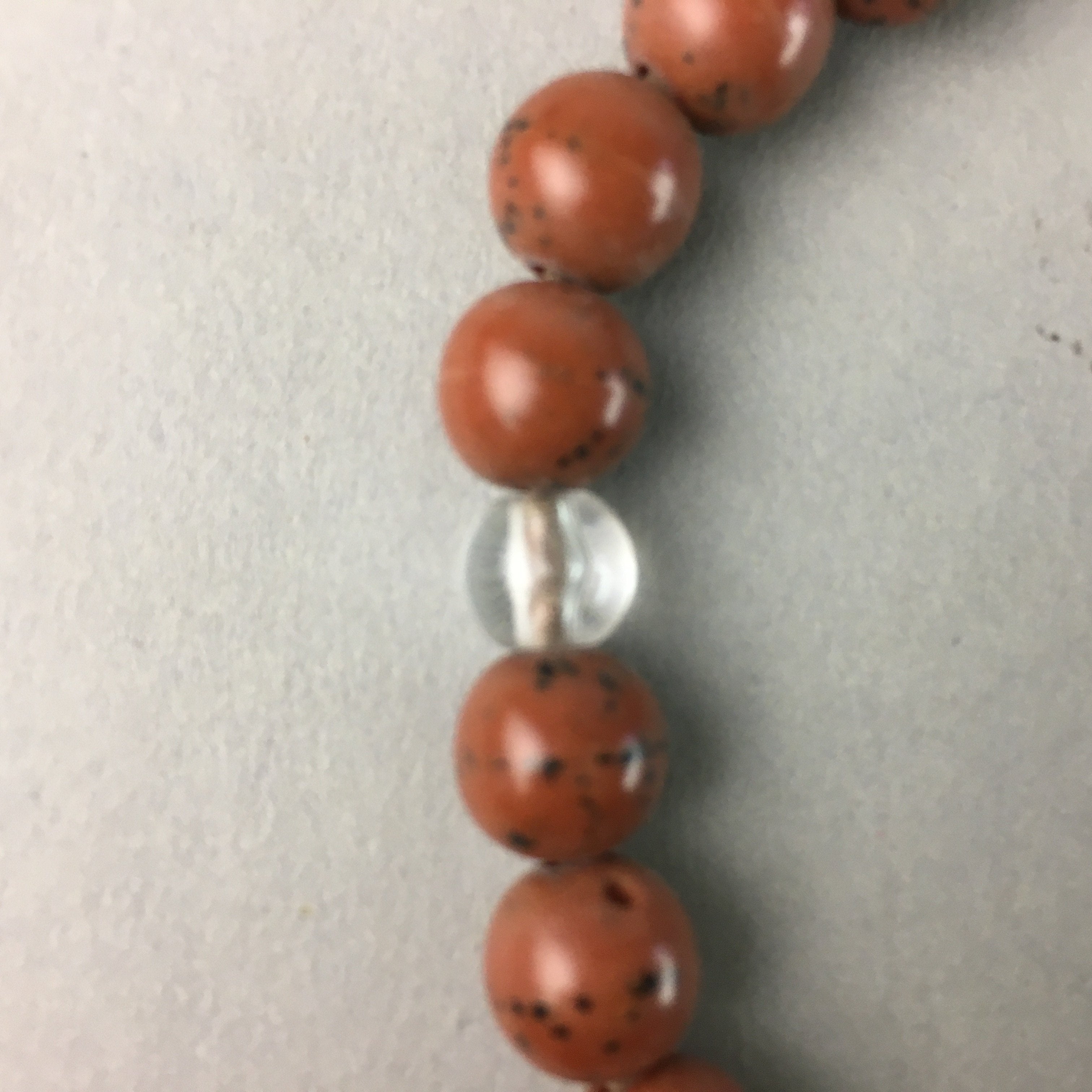 Japanese Buddhist Prayer Beads Vtg Juzu Linden Tree Seed Rosary Bracelet JZ9