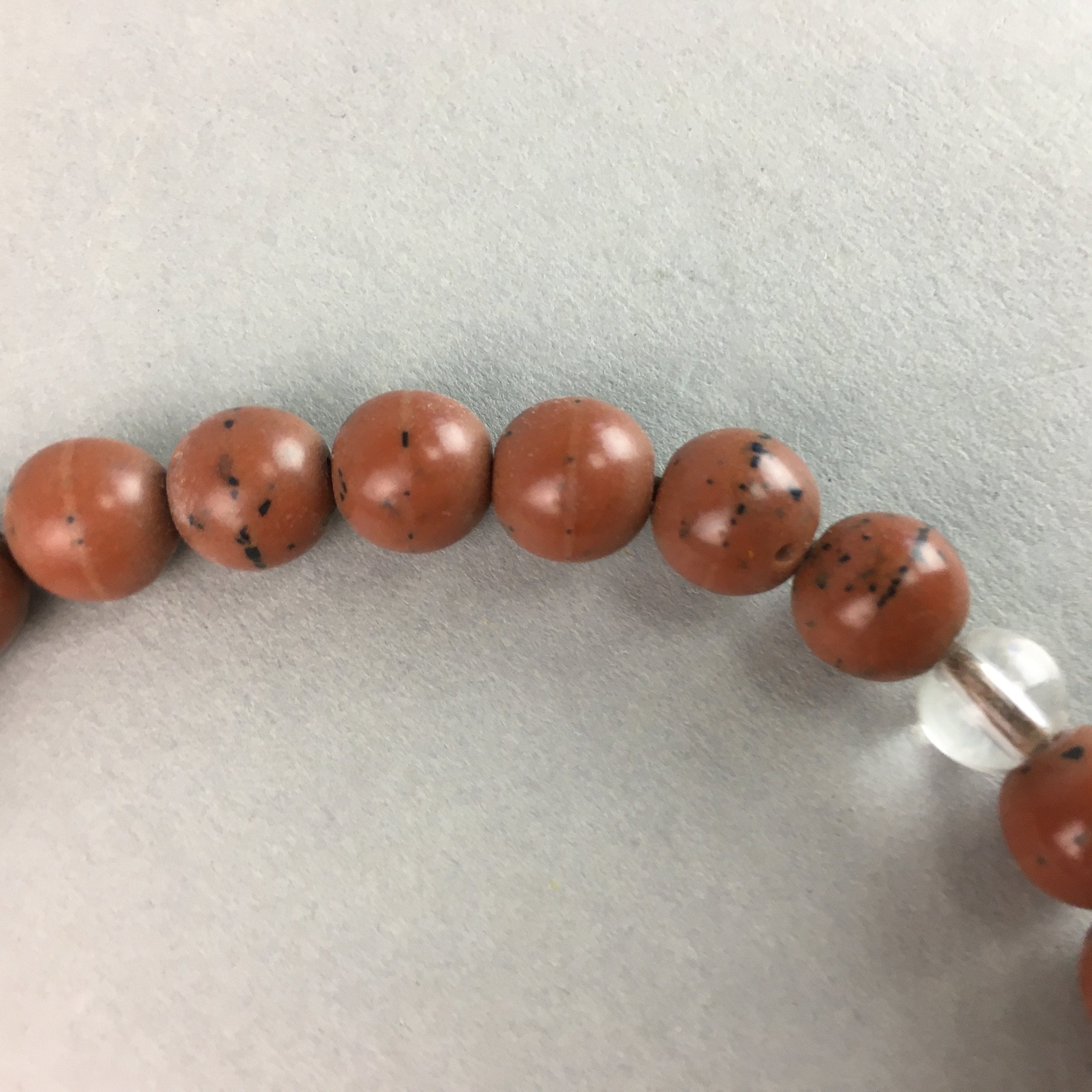 Japanese Buddhist Prayer Beads Vtg Juzu Linden Tree Seed Rosary Bracelet JZ9
