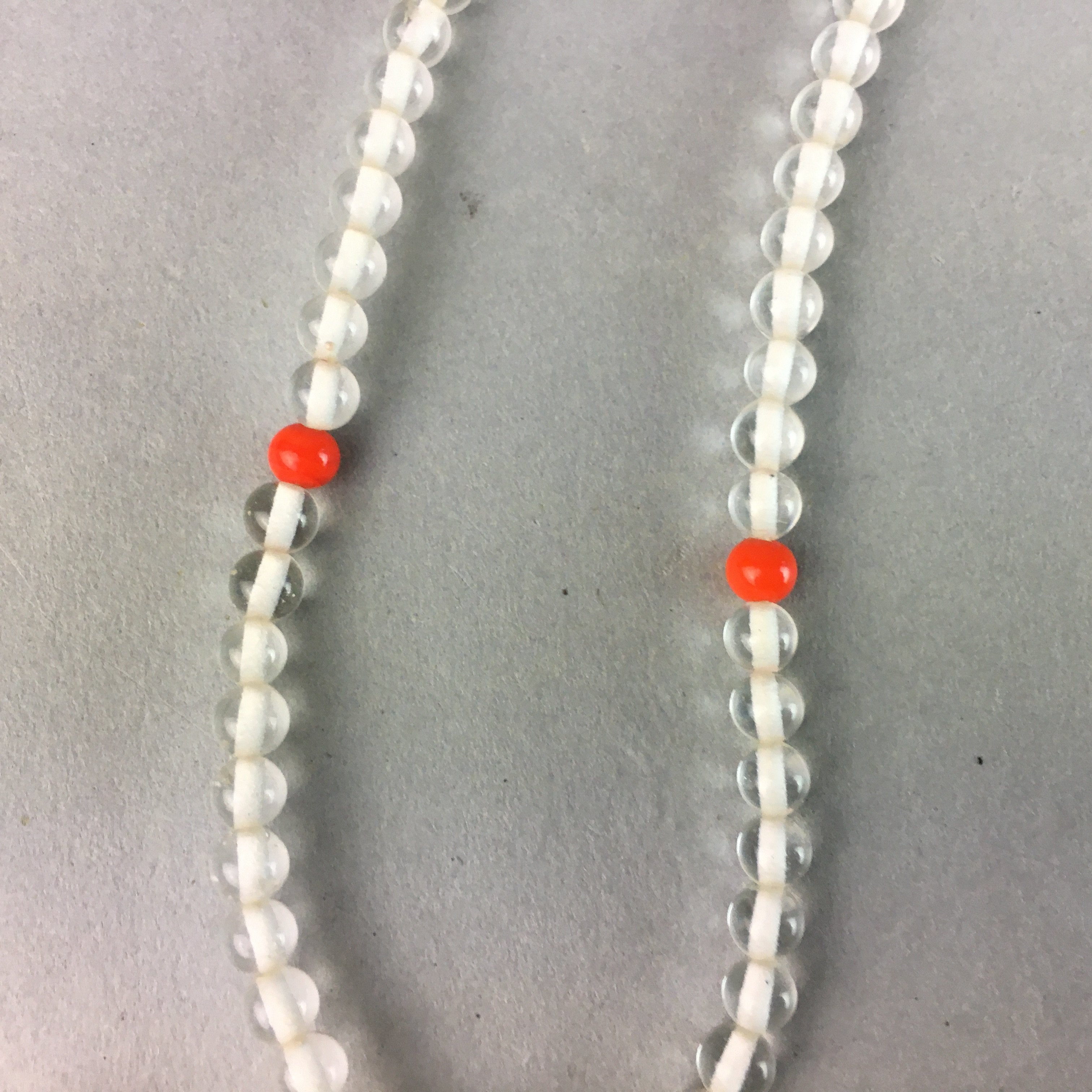 Japanese Buddhist Prayer Beads Vtg Juzu Rosary Bracelet JZ48