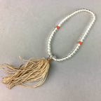 Japanese Buddhist Prayer Beads Vtg Juzu Rosary Bracelet JZ48
