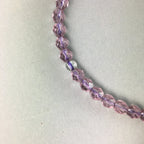 Japanese Buddhist Prayer Beads Vtg Purple Juzu Rosary Bracelet JZ21