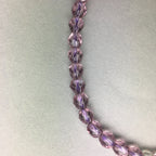 Japanese Buddhist Prayer Beads Vtg Purple Juzu Rosary Bracelet JZ21
