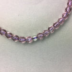 Japanese Buddhist Prayer Beads Vtg Purple Juzu Rosary Bracelet JZ21