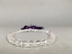 Japanese Buddhist Prayer Beads Vtg Translucent Juzu Rosary Bracelet JZ50