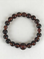 Japanese Buddhist Prayer Beads Worship Vtg Juzu Rosary Bracelet Plastic Case JZ1