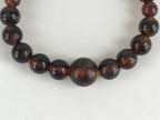 Japanese Buddhist Prayer Beads Worship Vtg Juzu Rosary Bracelet Plastic Case JZ1