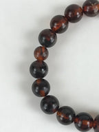 Japanese Buddhist Prayer Beads Worship Vtg Juzu Rosary Bracelet Plastic Case JZ1
