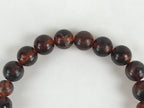 Japanese Buddhist Prayer Beads Worship Vtg Juzu Rosary Bracelet Plastic Case JZ1