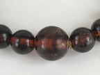 Japanese Buddhist Prayer Beads Worship Vtg Juzu Rosary Bracelet Plastic Case JZ1