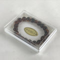 Japanese Buddhist Prayer Beads Worship Vtg Juzu Rosary Bracelet Plastic Case JZ1