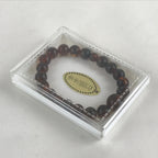 Japanese Buddhist Prayer Beads Worship Vtg Juzu Rosary Bracelet Plastic Case JZ1