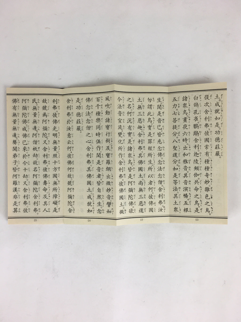 Japanese Buddhist Sutra Book Vtg Gongyo Daily Worship Pray Jodo Sect 1986 BU663